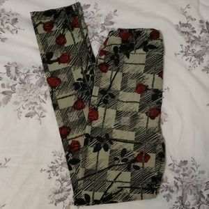 Kids Rose Leggings